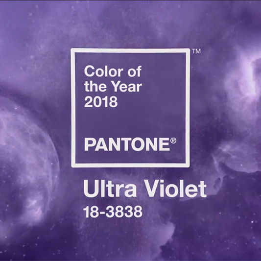 The striking "Ultra Violet" is the Pantone color of 2018 The striking "Ultra Violet" is the Pantone color of 2018