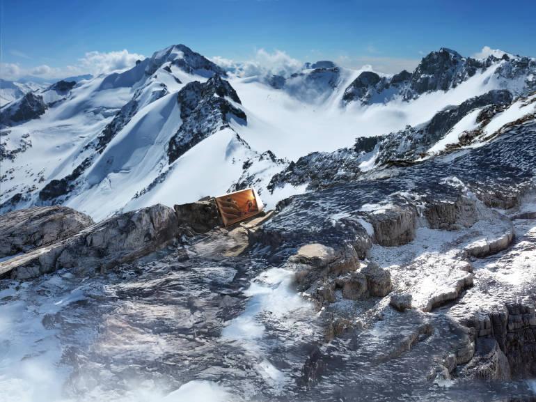 digitally fabricated bivouac 