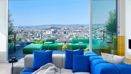 In San Francisco, a home with a view characterized by luxury and functionality