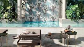Royal Waves: the new waterproof tiles by Mosaico+