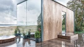 The &Ouml;&Ouml;D "mirror house" at BAU