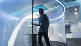 The Crystal Board Room: innovative materials and sustainability