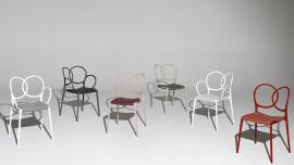 Ludovica+Roberto Palomba for "Sissi" chair by Driade