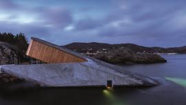 Mapei solutions for the underwater restaurant signed Sn&oslash;hetta