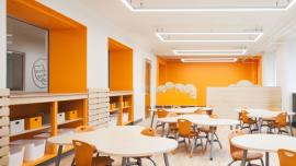 Sainte-Anne Academy: among colors and ergonomics, the school of the future