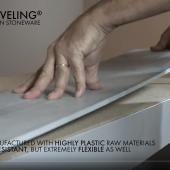 Insta-tile and Auto-leveling, a flexible revolution in ceramic