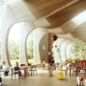 A "fairytale" eco-friendly nursery school in the Emilia region of Italy