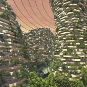 A Vertical Wood (Bosco Verticale) lands on Mars: SBA China at SUSAS 2017