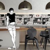 Valentina by Crepax lives again with Del Conca stoneware