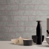 The large slabs by Flaviker are the stars of furniture
