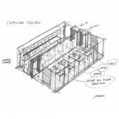 Italian materials fly to Paris with Marco Piva