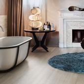 Stone and wood effects on stoneware for the new collections by Piemme