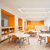 Sainte-Anne Academy: among colors and ergonomics, the school of the future