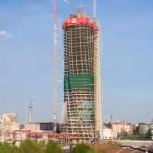 City Life: Hadid Tower in time laps