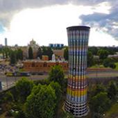 Torre Arcobaleno injects colour into Milan skyline